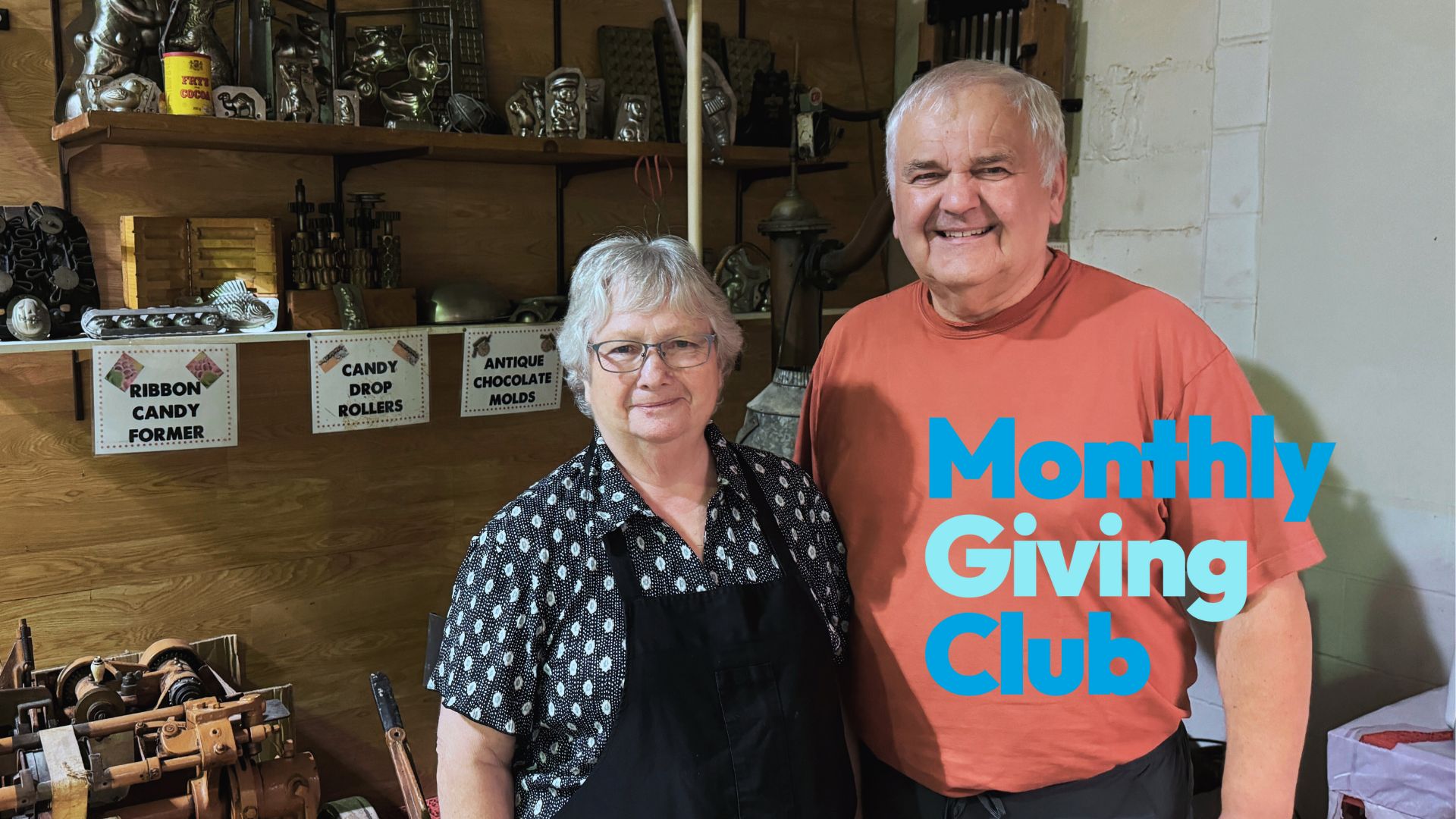 Joe & Mary Dale Matanowitsch are the proud owners of the Candy Factory in Collingwood.