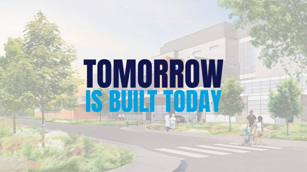 Tomorrow is built today
